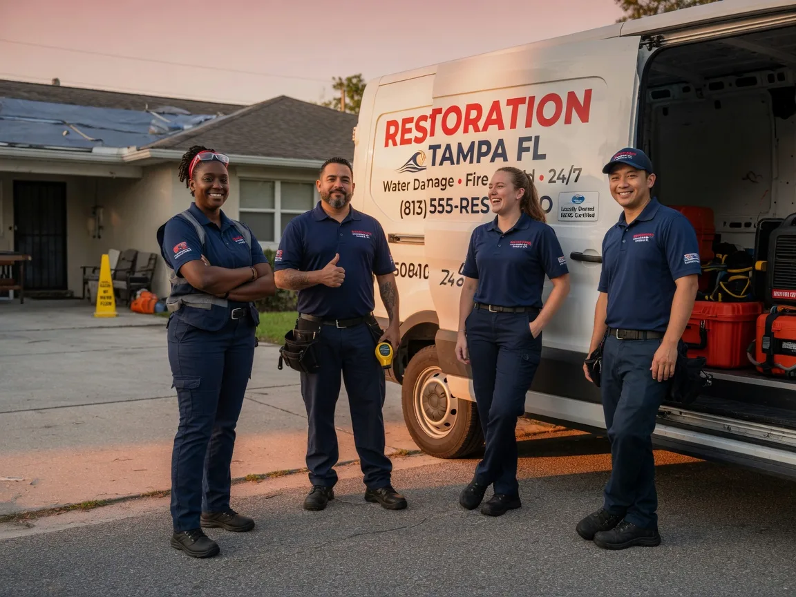 Water Damage Restoration company in Volant, PA
